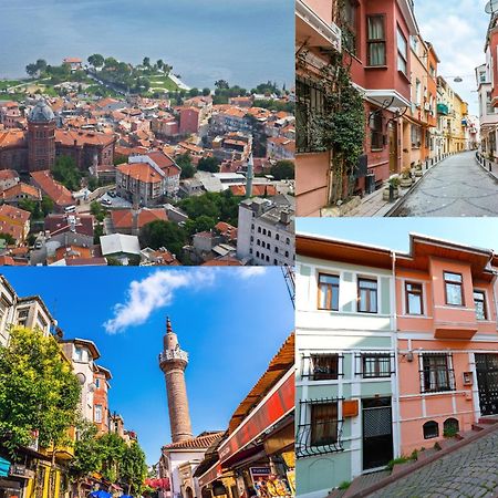 Istanbul Old City Colorful Houses Balat Petrion Hotel Exteriör bild