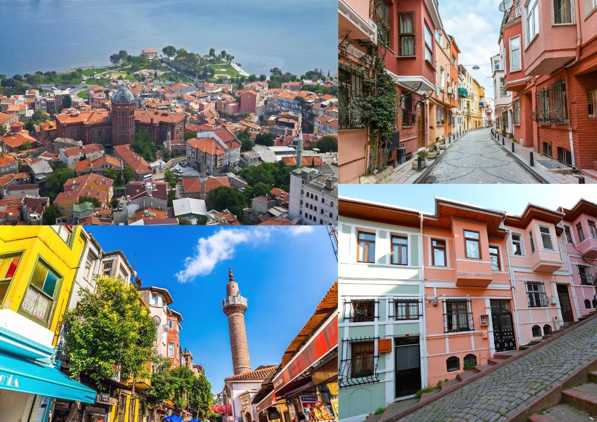 Istanbul Old City Colorful Houses Balat Petrion Hotel Exteriör bild
